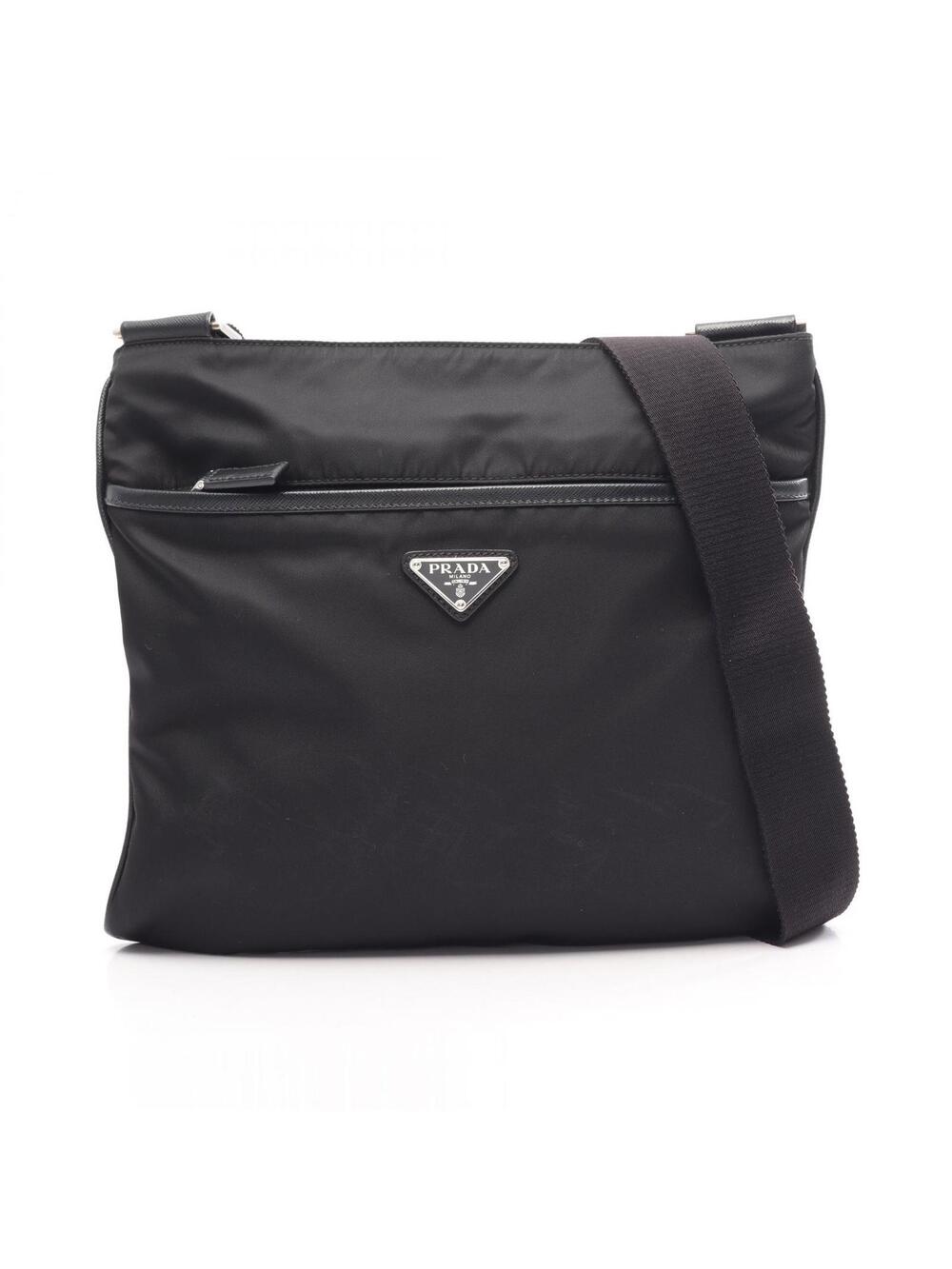 Prada Tessuto Saffi Shoulder Bag Nylon #362898P86B